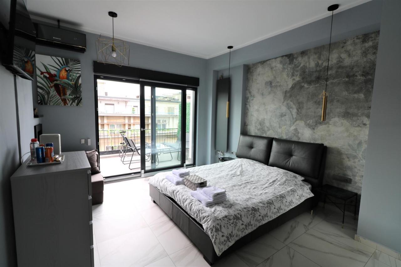 Deluxe Skyline Retreat Studio - Old Town Bukarest Exterior foto