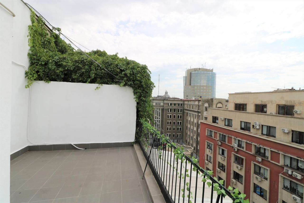 Deluxe Skyline Retreat Studio - Old Town Bukarest Exterior foto