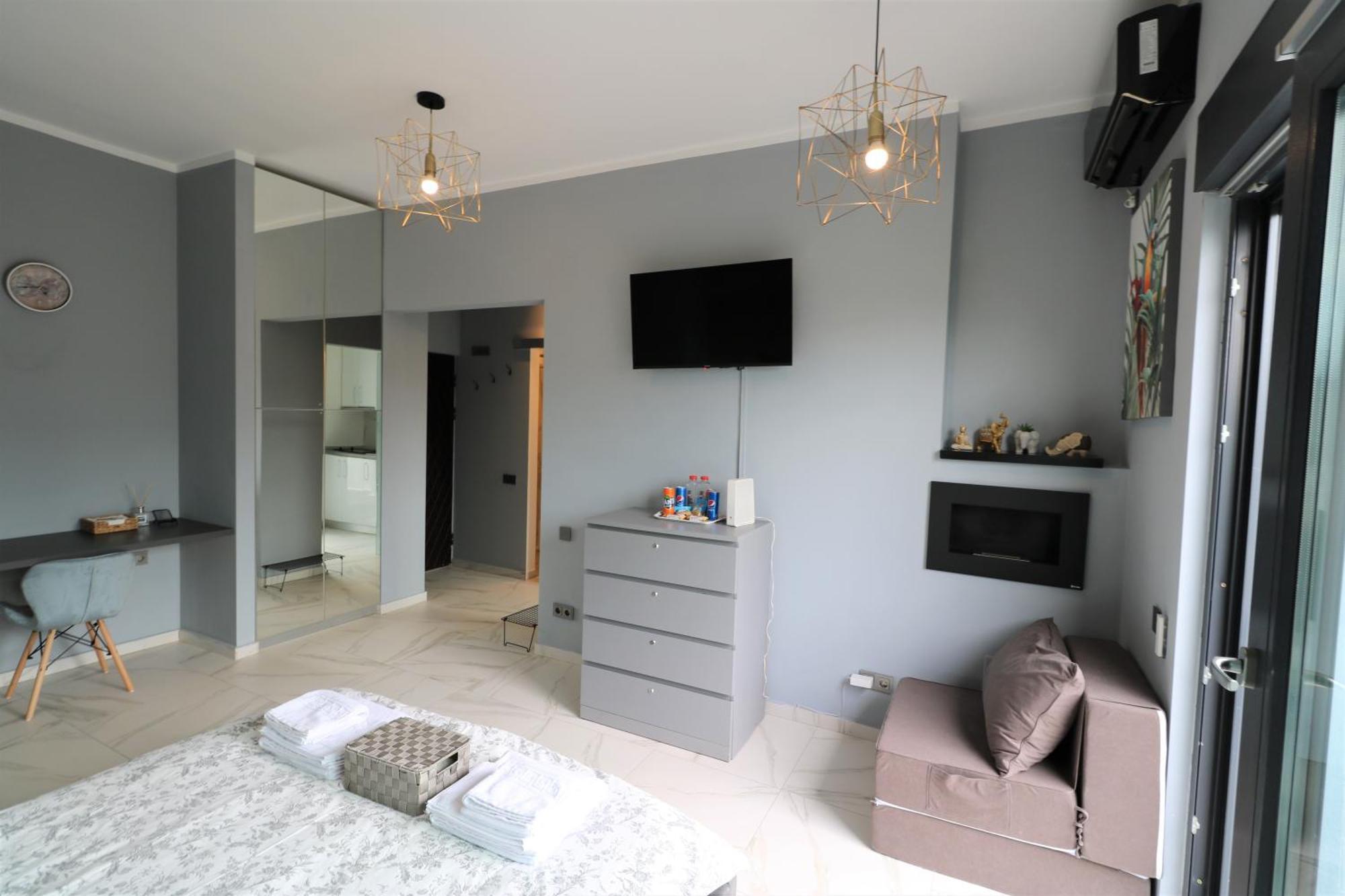 Deluxe Skyline Retreat Studio - Old Town Bukarest Exterior foto